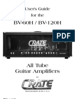 Crate BV-60H, BV-120H User Manual