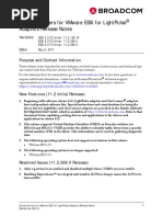 Emulex Drivers For Vmware Esxi For Lightpulse Adapters Release Notes