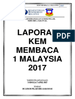 A) Kertas Kerja Kem Membaca 1 Malaysia 2017