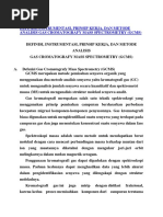Panduan Membaca Hasil GC/MS | PDF | Metode & Bahan Ajar | Sains ...