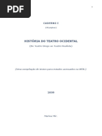 Historia Do Teatro Ocidental