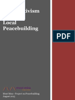 POP Report 2015 - Local Activism For Local Peacebuiding