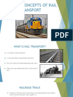 General Concepts of Rail Transport