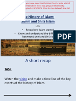 2 History of Islam Sunni and Shia RVW