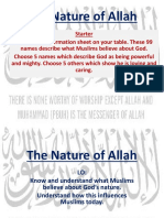 The Nature of Allah RVW