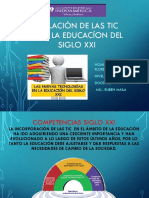 Relacion Tic Con La Educacion Siglo Xxi