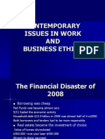 Contemporary Issues in Work AND Business Ethics