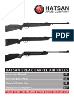 Break Barrel Air Rifles Manual en PDF