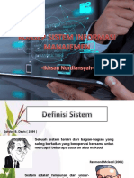 Konsep Sistem Informasi Manajemen