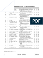 The 100 Most Cited Articles in AIChE Journal History - 2003