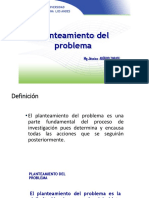 Planteamiento Del Problema