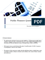 Public Finance Questionnaire-Results