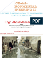 Lec 1-(Wastewater Collection System)