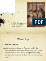 Fri Nov 3 Us History