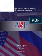 U.S. Foreign Policy Toward Russia