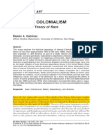 Internal Colonialism An American Theory of Race