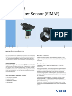 Mass Airflow Sensor Simaf Datasheet Siemens VDO