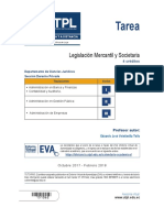 Legislación Mercantil y Societaria