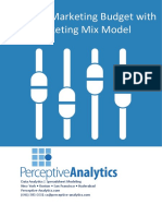 Marketing Mix Modeling 0.9 PDF