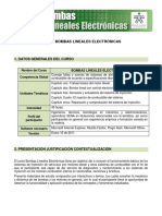 Datos - Generales - Bombas - Lineales Electronicas PDF