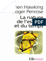 Stephen Hawking, Roger Penrose-La Nature de L'espace Et Du Temps