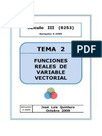 Calculo III (Tema 2) PDF