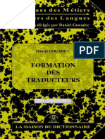 Formation Des Traducteurs Daniel Gouadec PDF