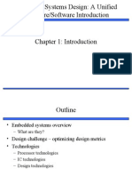 Embedded Systems Design: A Unified Hardware/Software Introduction