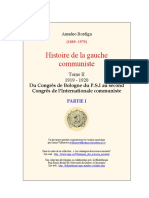 Amadeo Bordiga, Histoire de La Gauche Communiste. Tome II, Partie I 1919 - 1920 PDF