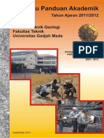 Buku Panduan Akademik JRS Teknik Geologi FT Ugm PDF