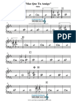 Mas Que Tu Amigo Piano PDF