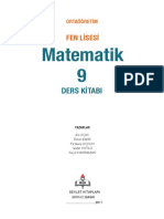 9.sınıf Fen Lisesi Matematik