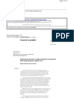 Enhancing The Internal Oversight Mechanisms in Operational Funds and Programmes, Updated Views