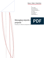 Managing Airport Construction Projects