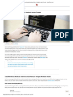 Cara Mudah Membuat Aplikasi Android Untuk Pemula