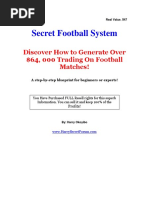 Football Betting Secrets PDF