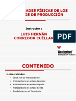 Propiedades Fisicas de Los Fluidos de Produccion en Un Yacimiento