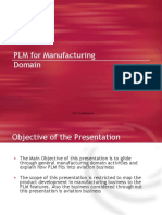 PLM For Manufacturing Domain