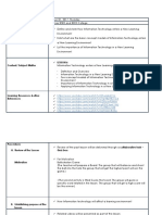 Lesson Plan IT Enters a New Learning Environment