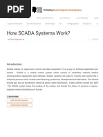 What Is SCADA System:SCADA Hardware, Software Architecture and Working