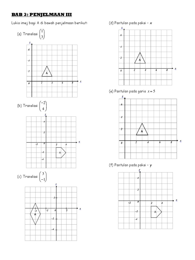 Bab 3 Penjelmaan Asas Pdf
