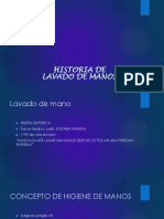 Historia de Lavado de Mano