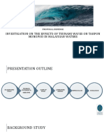 Investigation On The Effects of Tsunami Waves On Tarpon Monopod in Malaysian Waters