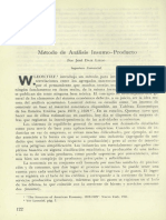 Analisis Insumo Producto PDF