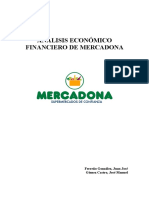 Anc3a1lisis Econc3b3mico Financiero de Mercadona3