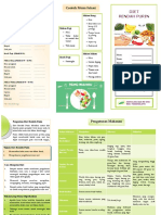 Leaflet Diet Rendah Purin