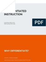 Differentiated Instruction: Faith Wong, PPD Lundu Willi Anyang, PPD Lundu