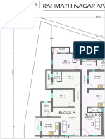 Rahmath Nagar Apartment Typical Floor Plan: DATE: 12-02-2015