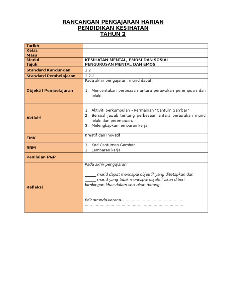 Pengurusan Mental Dan Emosi Pdf