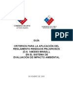 2005 Guía Criterios para la Aplicación del Reglamento Residuos Peligrosos (D.S. 1482003 Minsal), en el Sistema de Evaluación de Impacto Ambiental.pdf